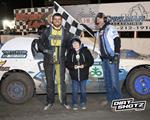 Olsen scores TSLM win at I-90 Speedway, Klaassen gets win in last corner pass