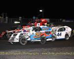 Jimmy Gustin dominates the night with three feature wins at Boone Speedway