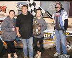 Ballenger strikes with late pass to win at I-90 Speedway