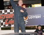 Corbin Erickson gets first career win on wild night at I-90 Speedway