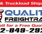 QUALITY FREIGHT DELIVERS ALIVE