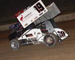 JAY STEINEBACH WINS FIRST EVER FEATURE ON THE LAST POINTS RACE