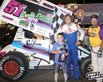 Spielman, Amdahl take I-90 Speedway sprint car wins