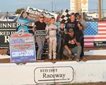 NOW600 Micros Meltdown Concludes With Hinton, Rueschenberg, and Nunley In Victory Lane At Red Dirt Raceway