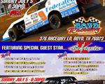Guest Star KEN SCHRADER Joins Red River Modified Tour Finale at BOYD RACEWAY – Sunday July 5th!