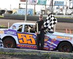 Jimmy Gustin dominates the night with three feature wins at Boone Speedway