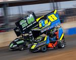 Victory lane visit for Kyle Steffens at Doe Run Raceway