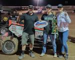 Dayton Shelton & Travis DeGaton Earn Wins in POWRi SWEM Deuce of Clubs Thunder Raceway Debut