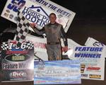 J.J HICKLE WINS THE MICHIGAN AUTO RACING FAN CLUB NIGHT AT I-96 SPEEDWAY