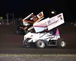 Jimmy Gustin dominates the night with three feature wins at Boone Speedway