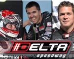 CLAUSON, GRAVEL, STEWART SET FOR FRIDAY'S DELTA SPEEDWAY OPENER