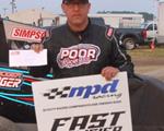 STEVIE IRWIN WINS THE TOPLESS NIGHT AT I-96 SPEEDWAY