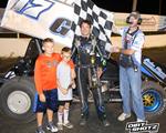 Corbin Erickson gets first career win on wild night at I-90 Speedway