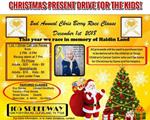 Texas Children’s Cancer Center Christmas Present Drive at Expo & 105 Speedway THIS SATURDAY