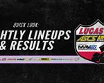 Lineups/Results - I-30 Speedwa