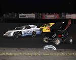 Jimmy Gustin dominates the night with three feature wins at Boone Speedway