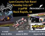 Lyon County Fair Races!