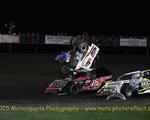 Jimmy Gustin dominates the night with three feature wins at Boone Speedway