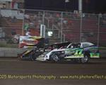 Jimmy Gustin dominates the night with three feature wins at Boone Speedway