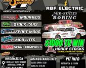 $1,000.00 to Win IMCA Hobby Stocks this Friday Night