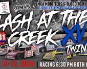Clash at the Creek XVI is now TWIN $10KS courtesy of Quietwoods R