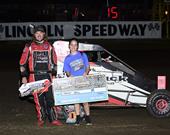 Jones Charges to Victory at Lincoln Speedway