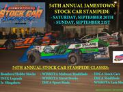 54th Annual Jamestown Stock Car Stampede - September 20th & 21st (Postponed 9/19)