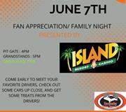 Island Resort & Casino Fan Appreciation Night