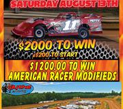 August 13 Blue Ridge Outlaw Late Models & American Racer Modified