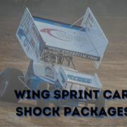 4.1 Twin Tube Single Winged Sprint Car Shock Package