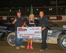 Scott Wins Pine Tree 100 CRUSA Street Stock F