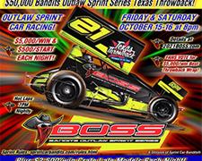 MONDAY OCTOBER 11th $50,000 Bandits Outlaw Sp