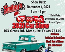 Toys For Tots 2021 CAR SHOW @ Smiley's Racing