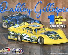 Gillespie's Season Includes First Late Model