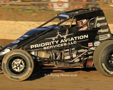 Courtney Fired Up for Friday Night USAC Sprin