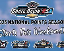 The 2025 Crate Racin' USA National Points Sea
