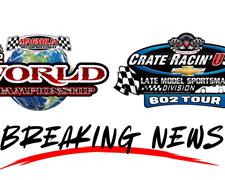 602 World Championship at The Mag will now pa