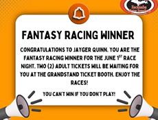 MyRacePass Fantasy Racing wk 2