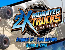 2X Monster Trucks Show! 