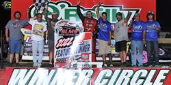 Smith survives final turn slide job to win Sooner Late Model main at 81 Speedway