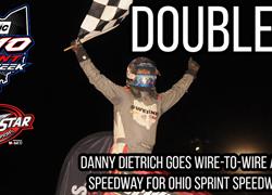 Danny Dietrich goes wire-to-wire a