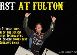 Daryn Pittman Charges to 11th Win