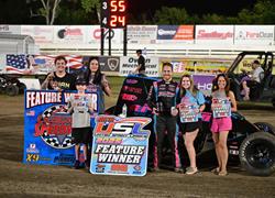Conn outsmarts competition on way to USL victory at Creek County Speedway