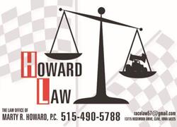 Howard Law is Official A Main Spon