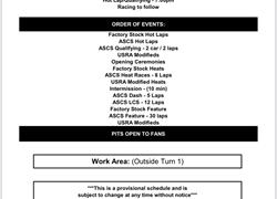 Schedule of events for 3rd Annual