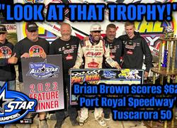 Brian Brown scores $62,000 in Port