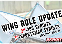 WING RULE UPDATE / EFFECTIVE MAY 2
