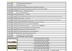 Newport Speedway Schedule