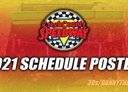 2021 Creek County Speedway Schedul