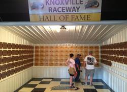 Knoxville Raceway  Hall of Fame ad